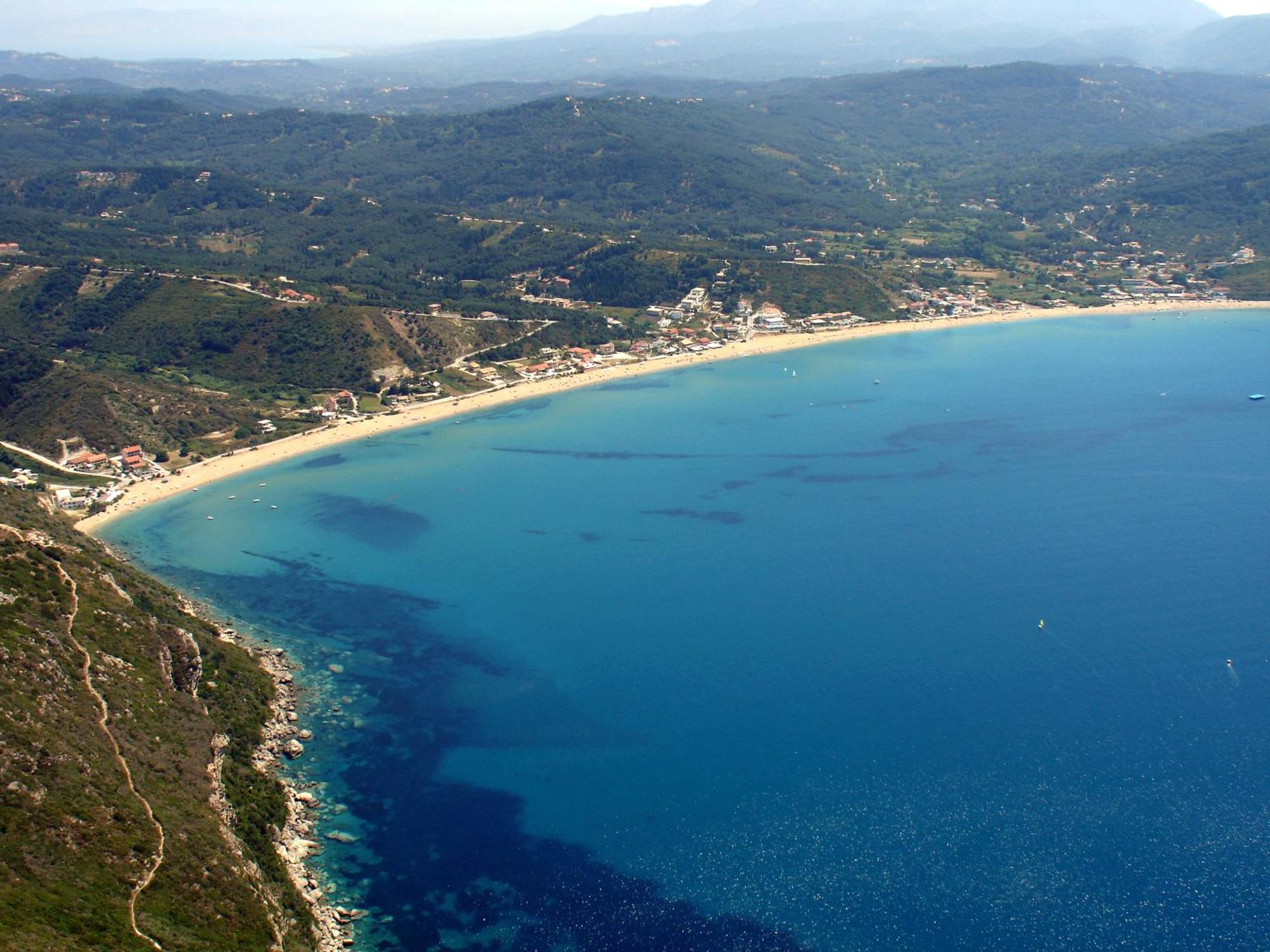Vassilis Paradise Garden Aparthotel Agios Georgios Pagon Buitenkant foto